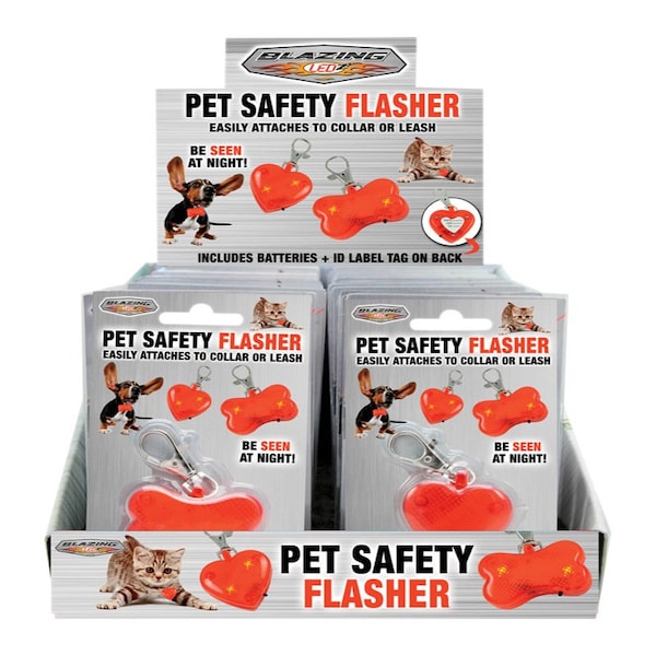 Blazing Ledz Blazing LEDz Pet Safety Flasher 1 pk 900233 - main